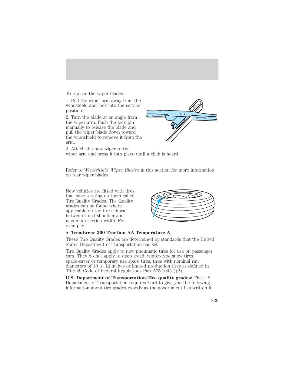 Maintenance and care | FORD 2000 Explorer User Manual | Page 239 / 296