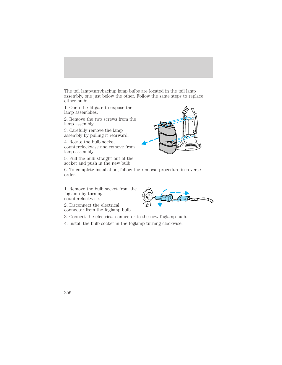 Maintenance and care | FORD 2000 Explorer User Manual | Page 256 / 296