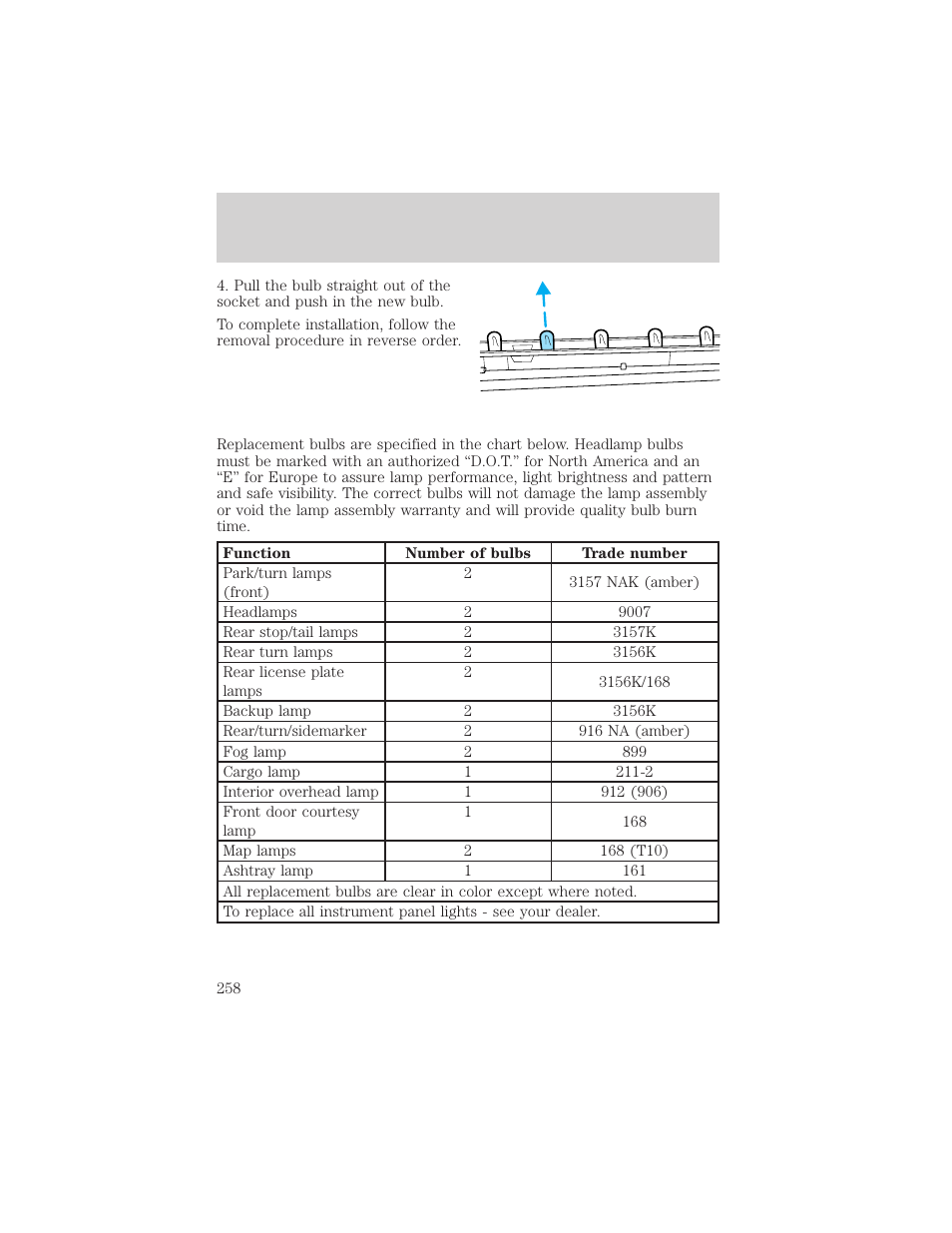 Maintenance and care | FORD 2000 Explorer User Manual | Page 258 / 296