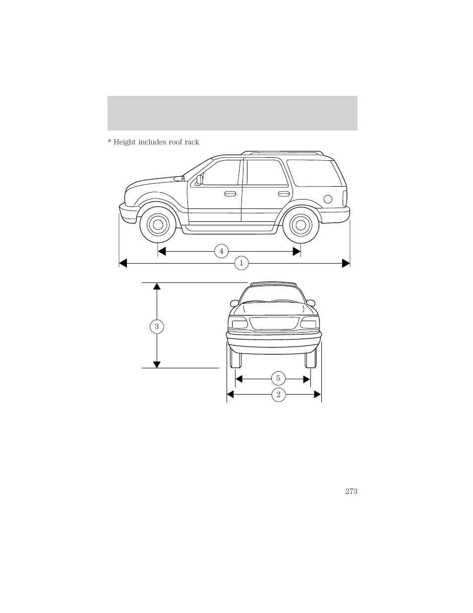 Capacities and specifications | FORD 2000 Explorer User Manual | Page 273 / 296