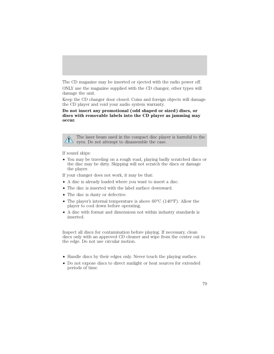 Controls and features | FORD 2000 Explorer User Manual | Page 79 / 296