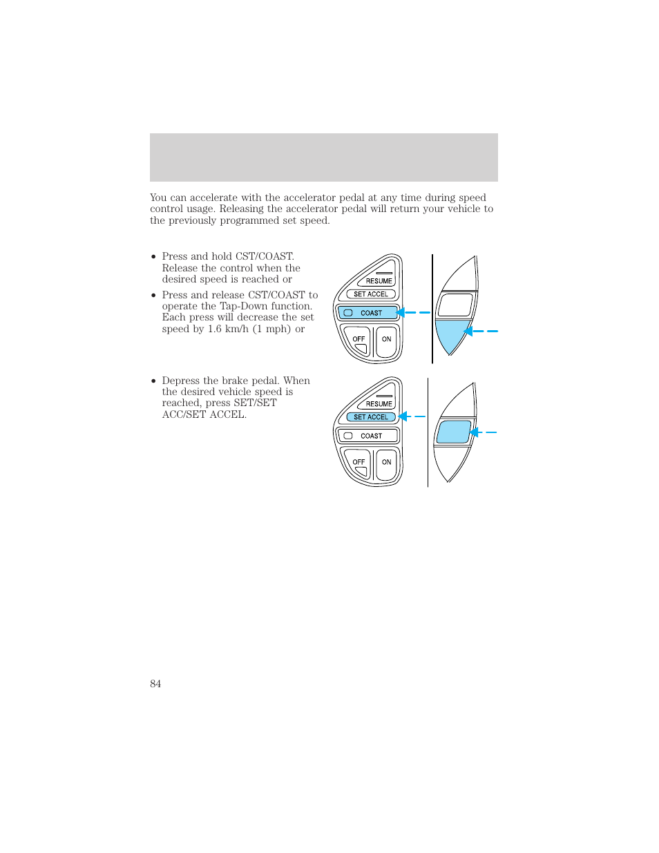 Controls and features | FORD 2000 Explorer User Manual | Page 84 / 296