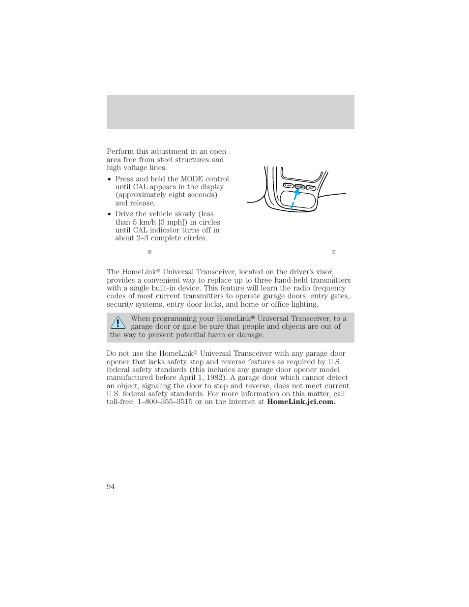 Controls and features | FORD 2000 Explorer User Manual | Page 94 / 296