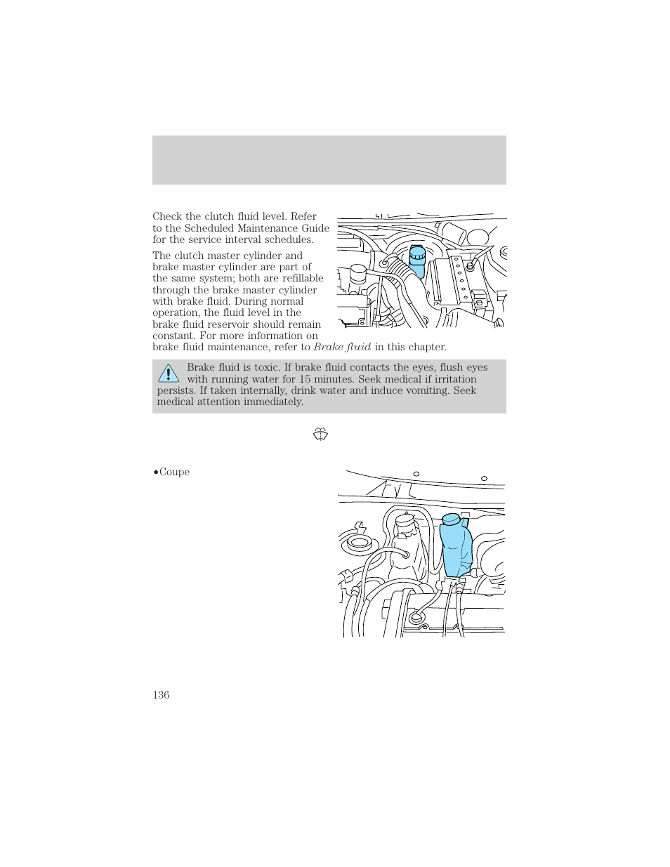 Maintenance and care | FORD 2000 Escort User Manual | Page 136 / 200