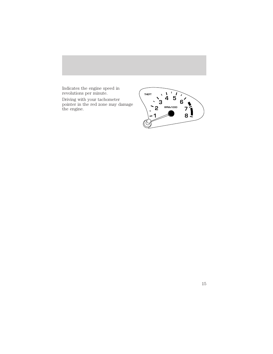 Instrumentation | FORD 2000 Escort User Manual | Page 15 / 200