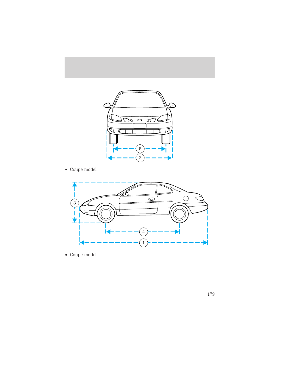 Capacities and specifications | FORD 2000 Escort User Manual | Page 179 / 200
