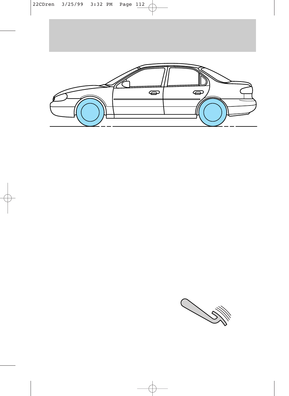 Driving | FORD 1999 Contour User Manual | Page 112 / 244