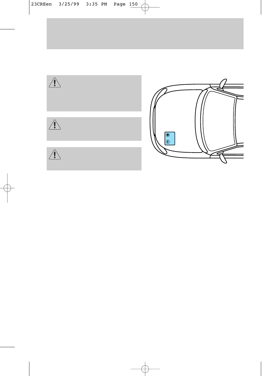 Roadside emergencies | FORD 1999 Contour User Manual | Page 150 / 244