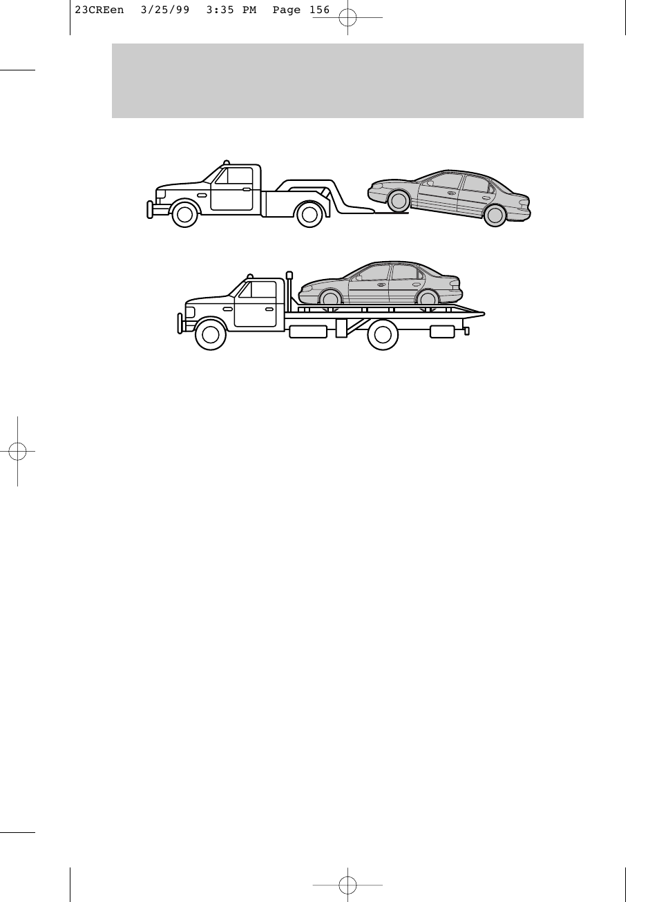 Roadside emergencies | FORD 1999 Contour User Manual | Page 156 / 244