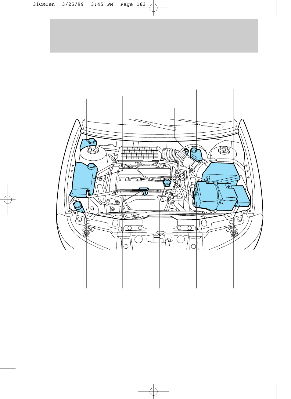 Maintenance and care | FORD 1999 Contour User Manual | Page 163 / 244