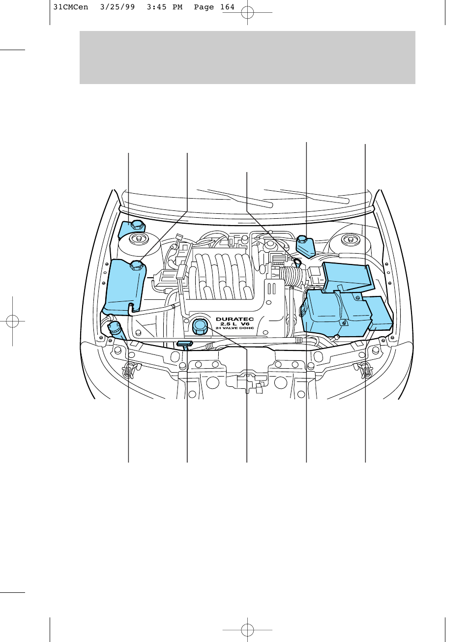 Maintenance and care | FORD 1999 Contour User Manual | Page 164 / 244