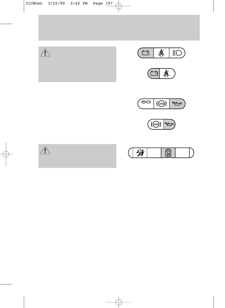 Maintenance and care | FORD 1999 Contour User Manual | Page 197 / 244
