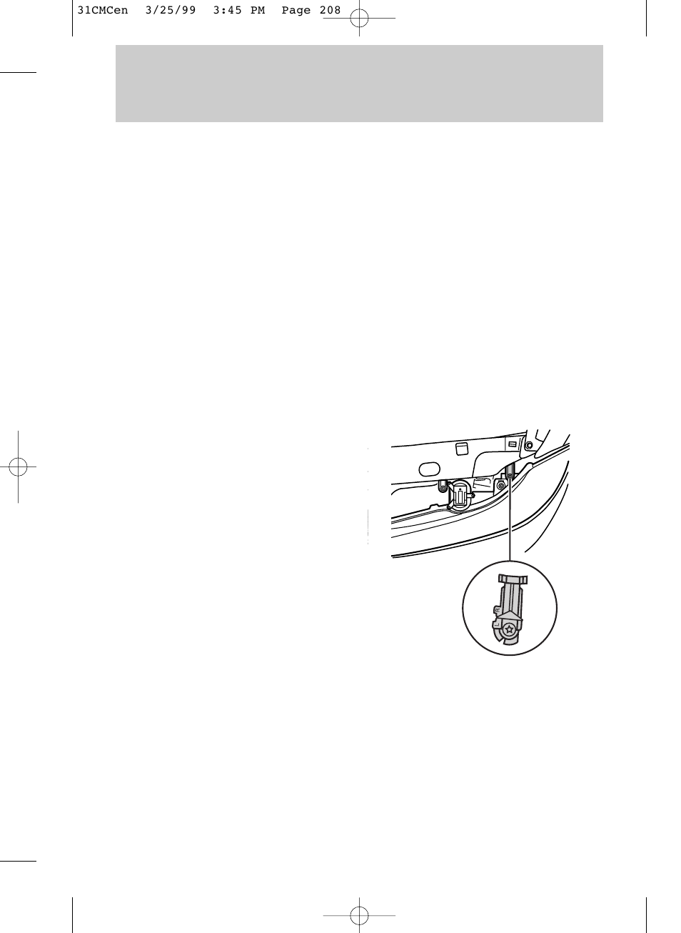 Maintenance and care | FORD 1999 Contour User Manual | Page 208 / 244