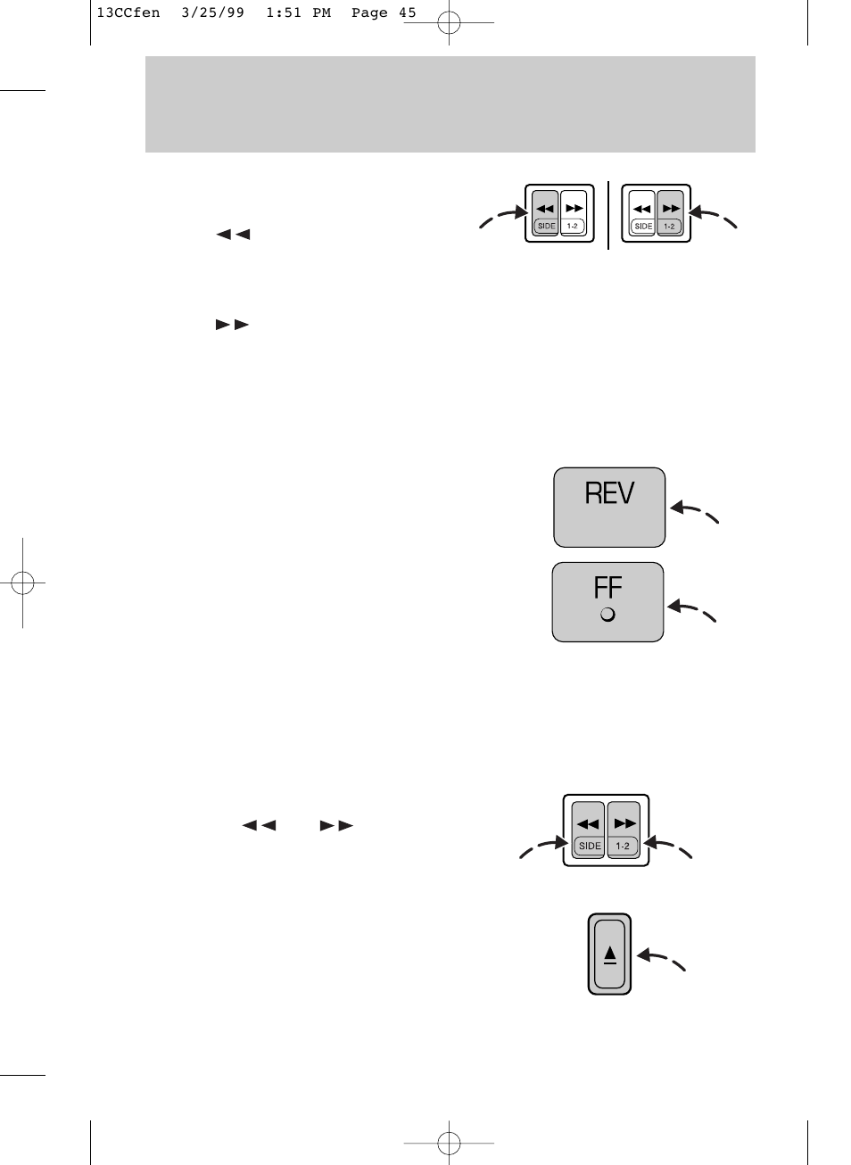 Controls and features | FORD 1999 Contour User Manual | Page 45 / 244