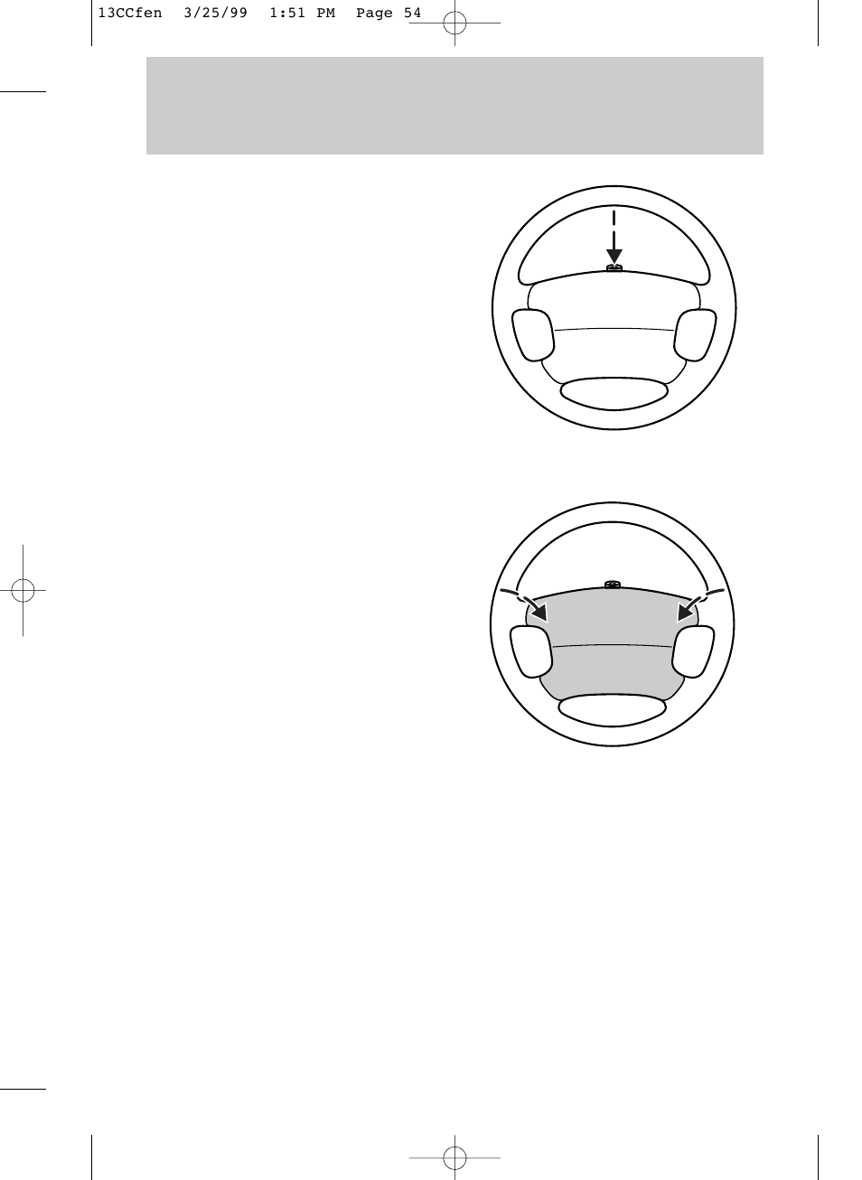Controls and features | FORD 1999 Contour User Manual | Page 54 / 244