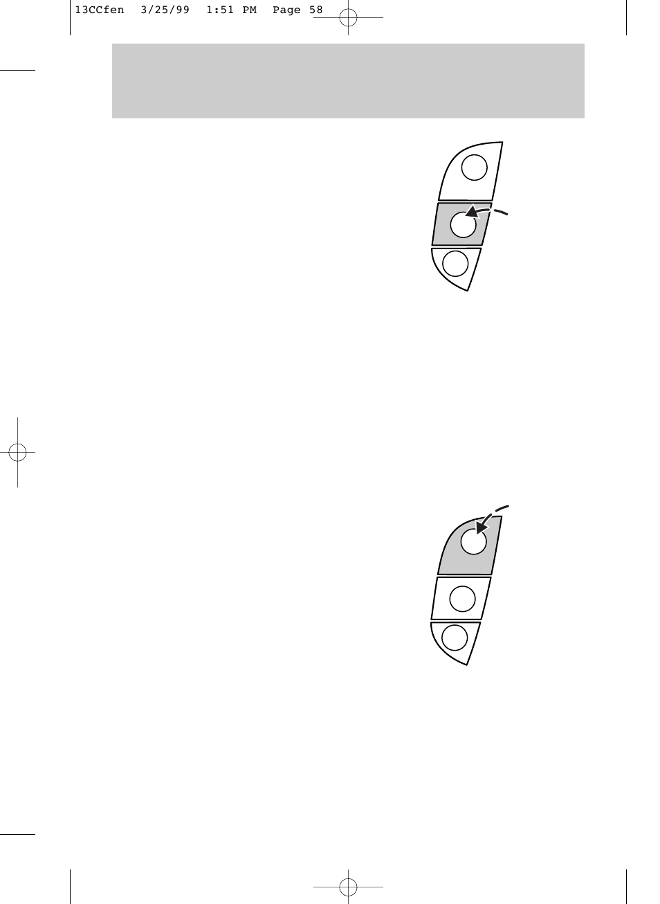 Controls and features | FORD 1999 Contour User Manual | Page 58 / 244