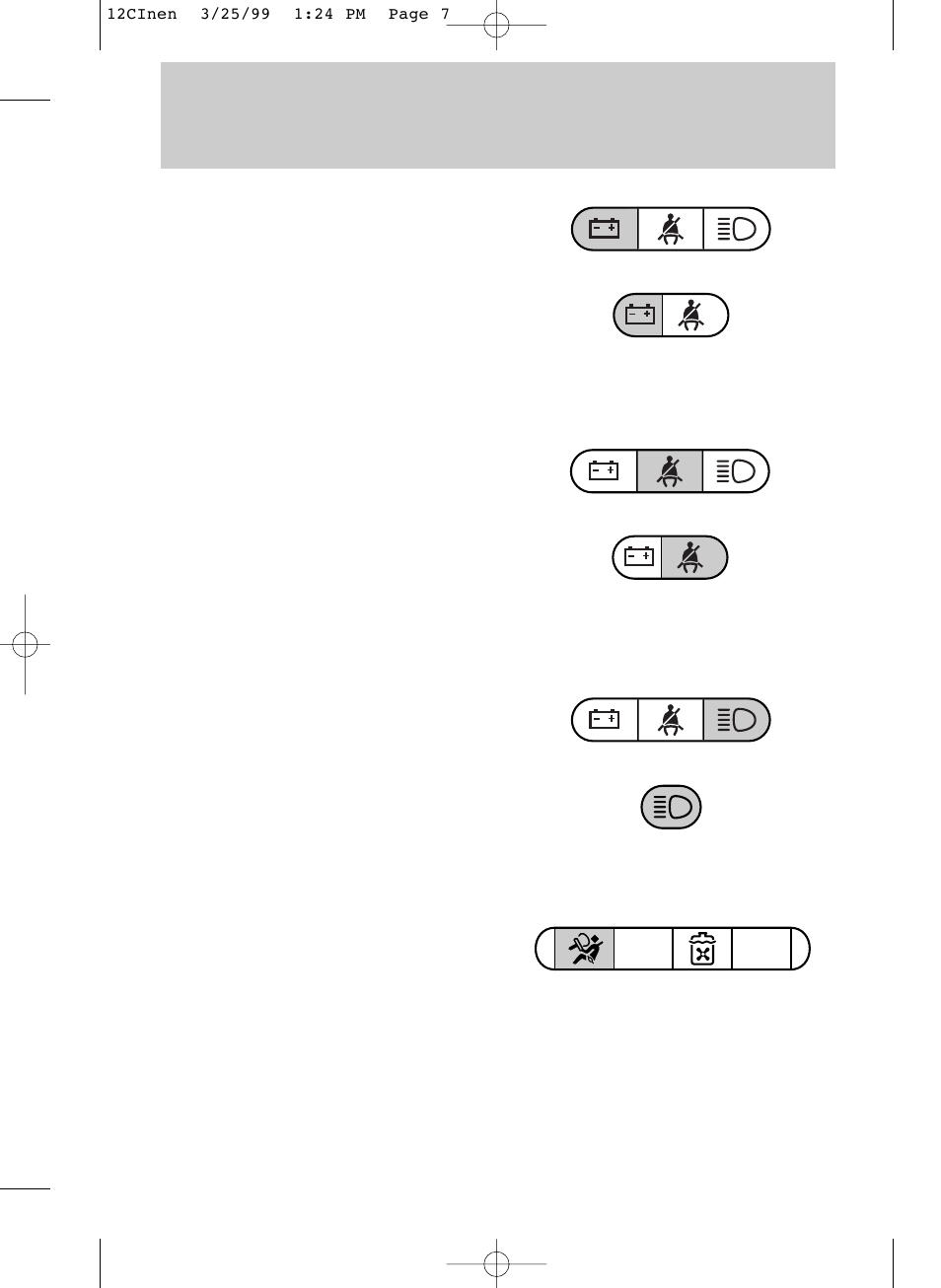 Instrumentation | FORD 1999 Contour User Manual | Page 7 / 244