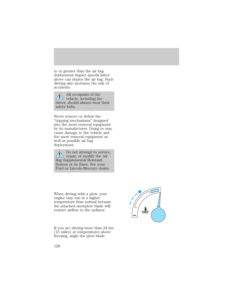 FORD 1998 F-150 User Manual | Page 128 / 219