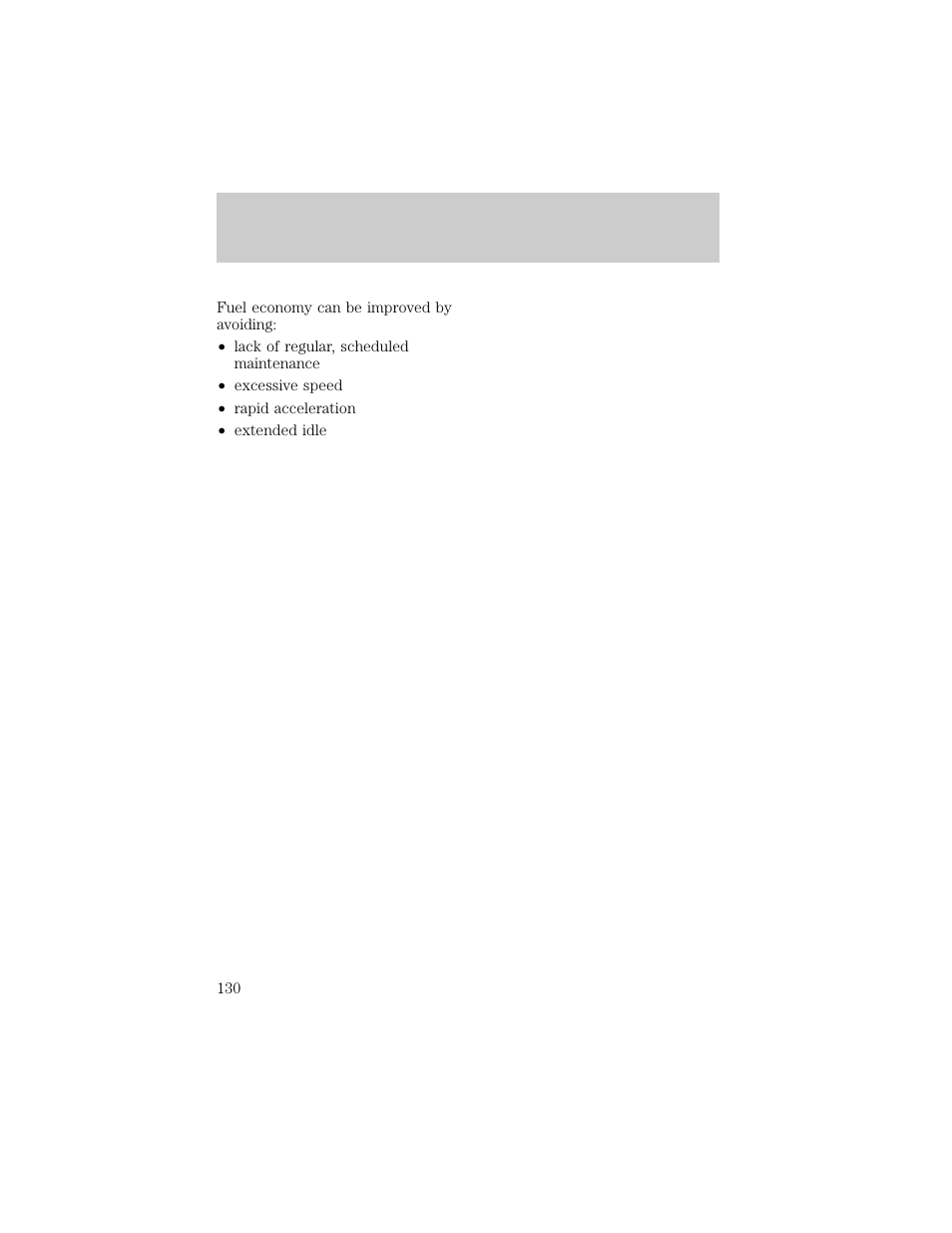 Driving | FORD 1998 F-150 User Manual | Page 130 / 219