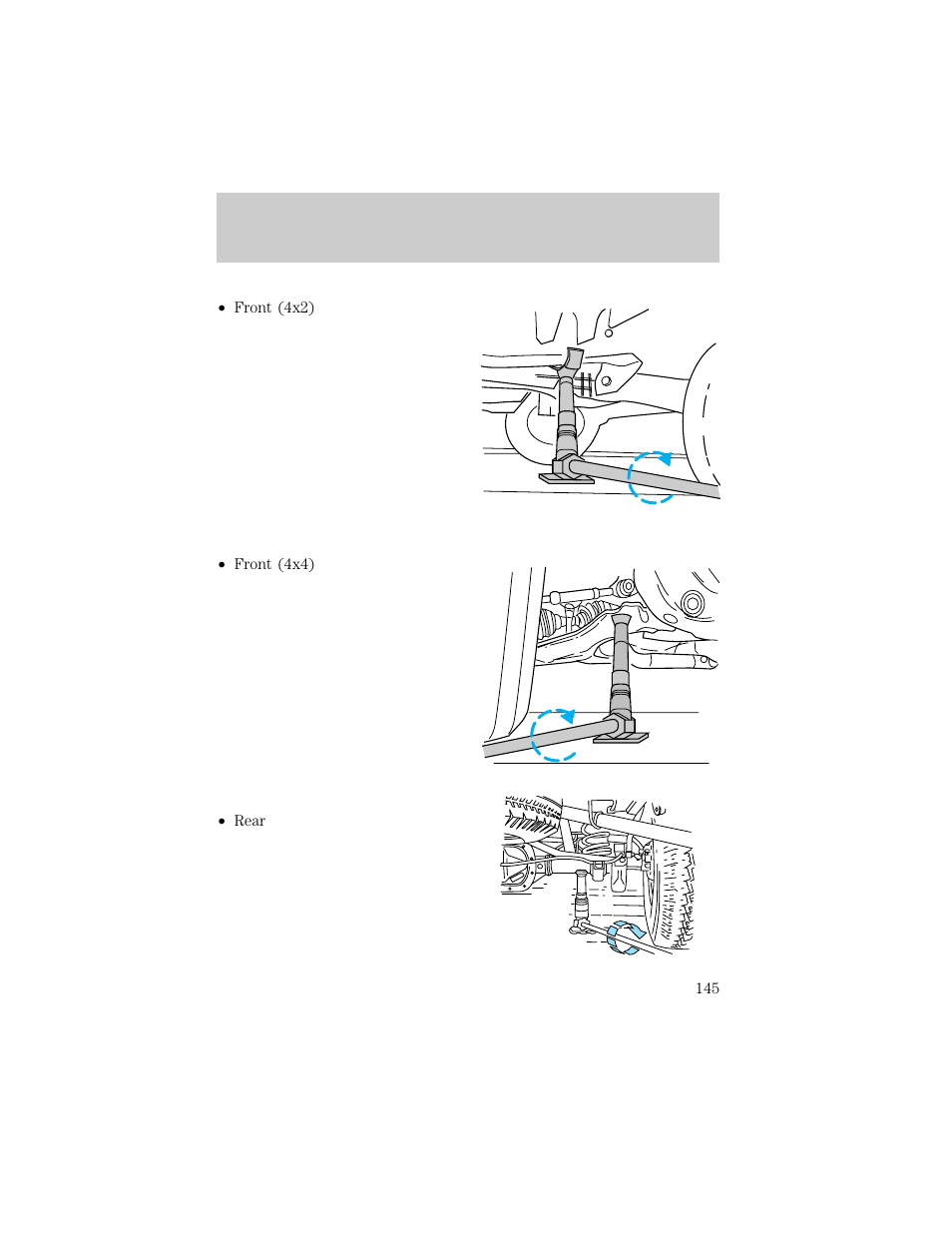 Roadside emergencies | FORD 1998 F-150 User Manual | Page 145 / 219