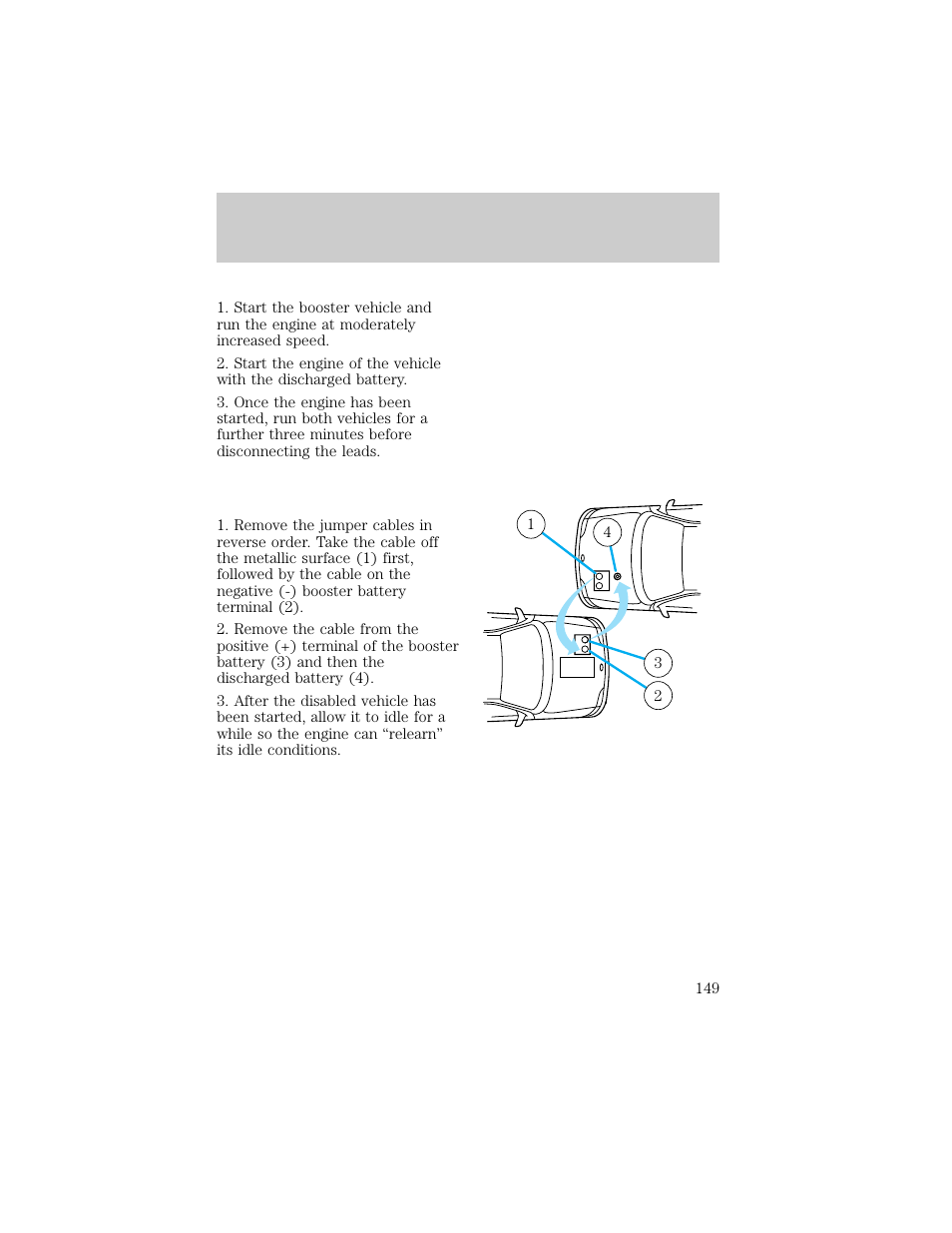 Roadside emergencies | FORD 1998 F-150 User Manual | Page 149 / 219