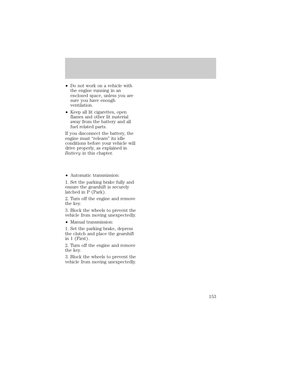 Maintenance and care | FORD 1998 F-150 User Manual | Page 153 / 219