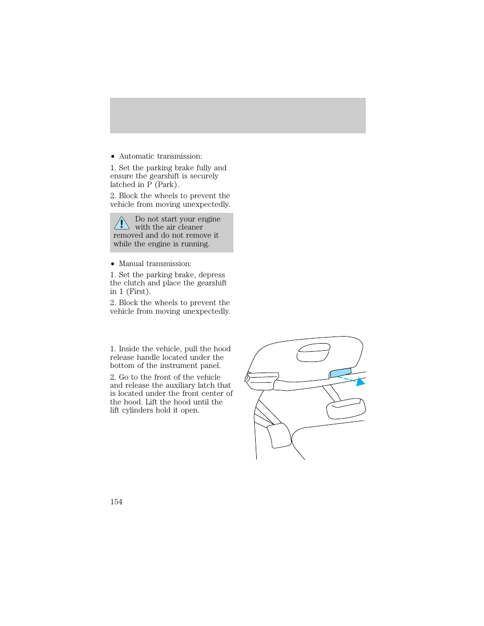 Maintenance and care | FORD 1998 F-150 User Manual | Page 154 / 219