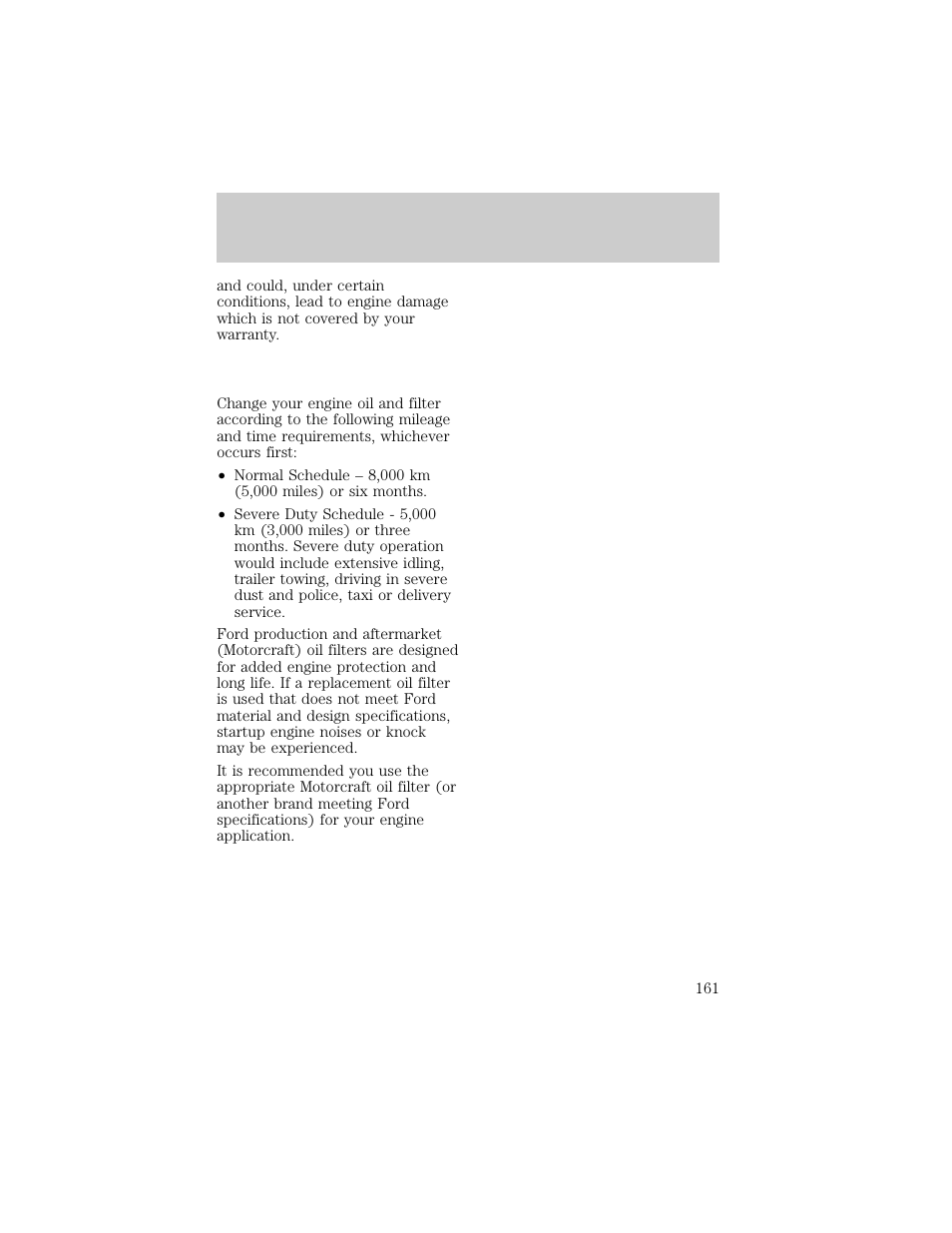 Maintenance and care | FORD 1998 F-150 User Manual | Page 161 / 219