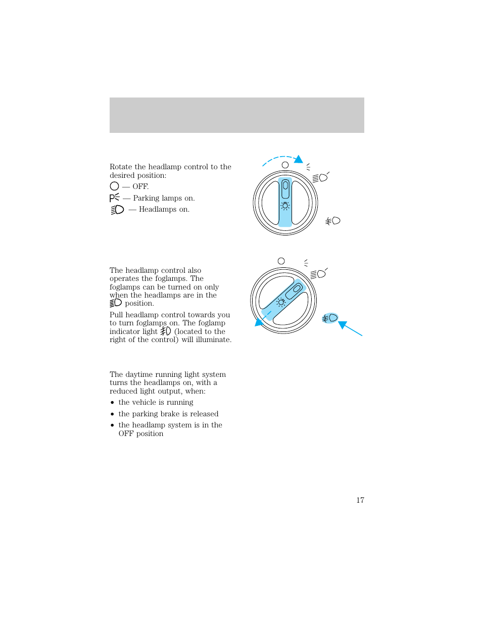 Controls and features | FORD 1998 F-150 User Manual | Page 17 / 219
