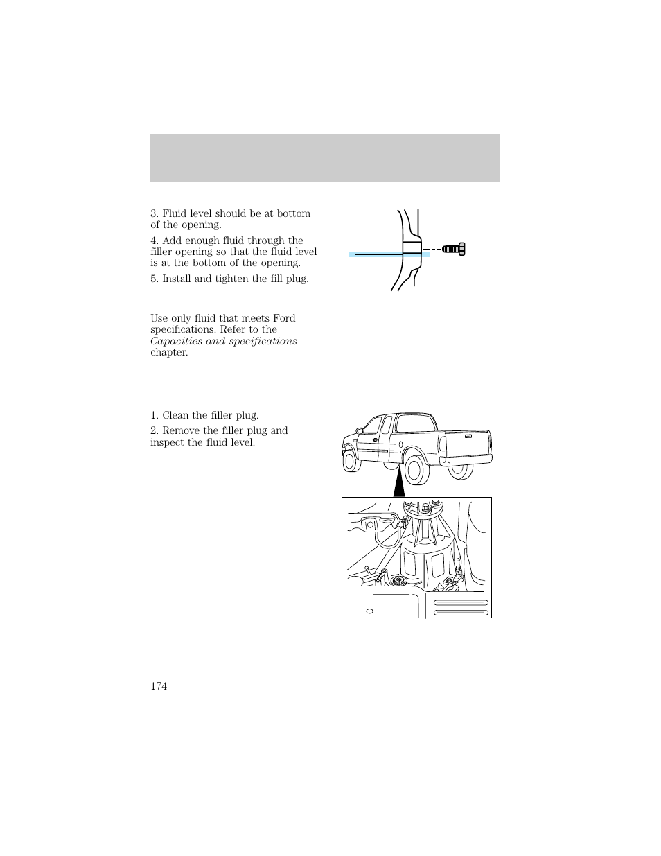 Maintenance and care | FORD 1998 F-150 User Manual | Page 174 / 219