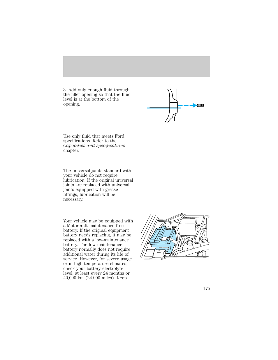 Maintenance and care | FORD 1998 F-150 User Manual | Page 175 / 219