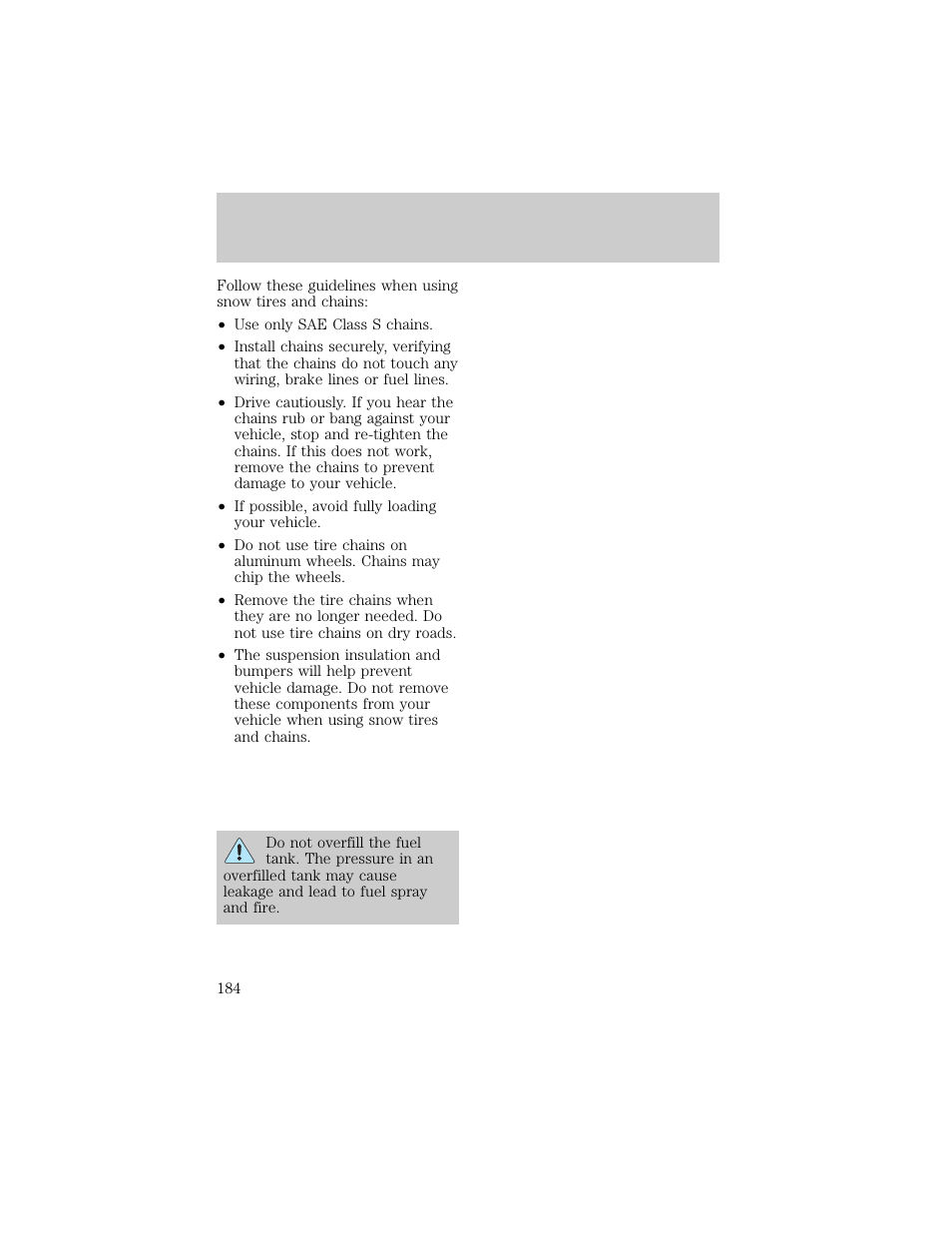 Maintenance and care | FORD 1998 F-150 User Manual | Page 184 / 219