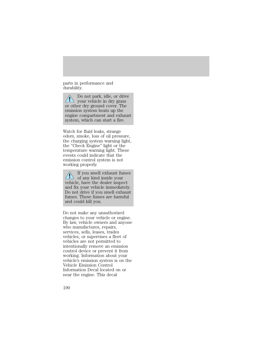 Maintenance and care | FORD 1998 F-150 User Manual | Page 190 / 219
