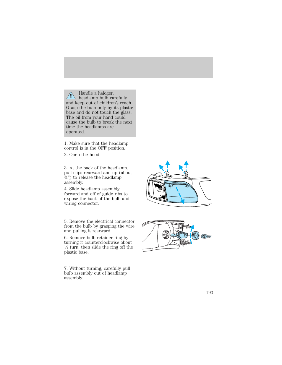 Maintenance and care | FORD 1998 F-150 User Manual | Page 193 / 219