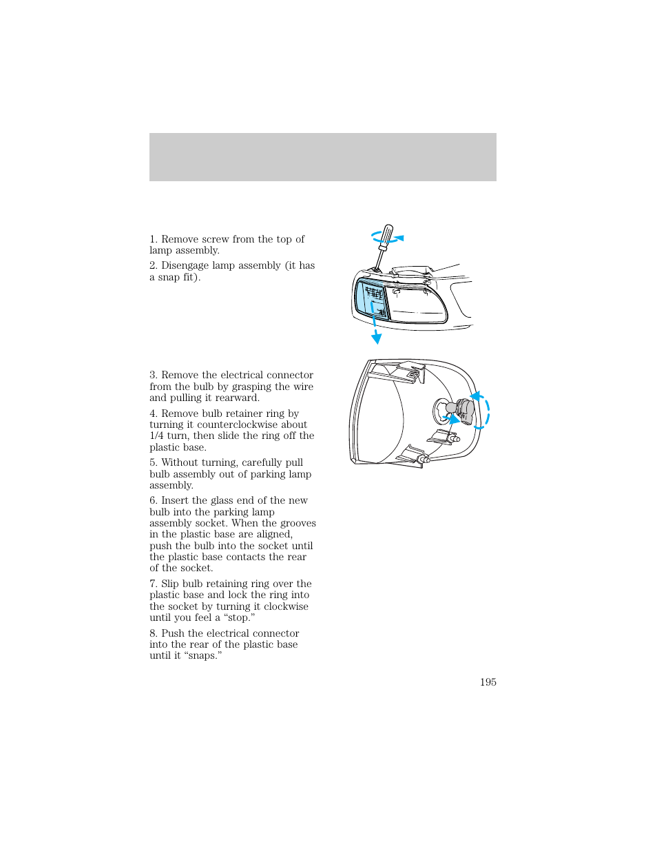 Maintenance and care | FORD 1998 F-150 User Manual | Page 195 / 219