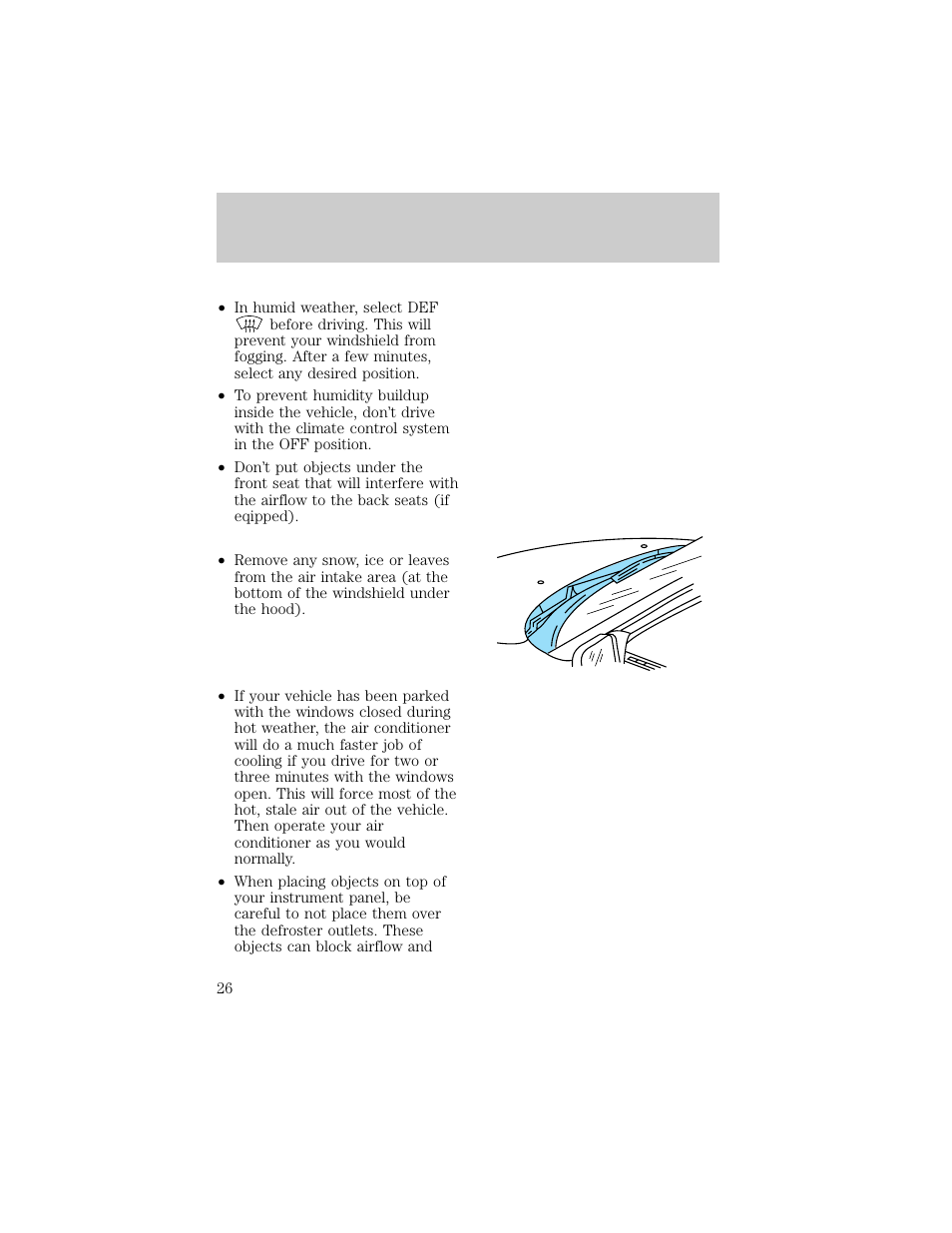 Controls and features | FORD 1998 F-150 User Manual | Page 26 / 219
