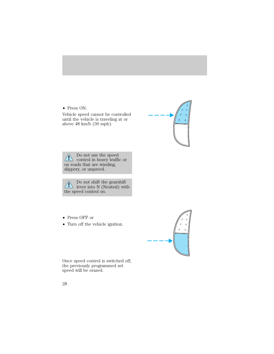 Controls and features | FORD 1998 F-150 User Manual | Page 28 / 219