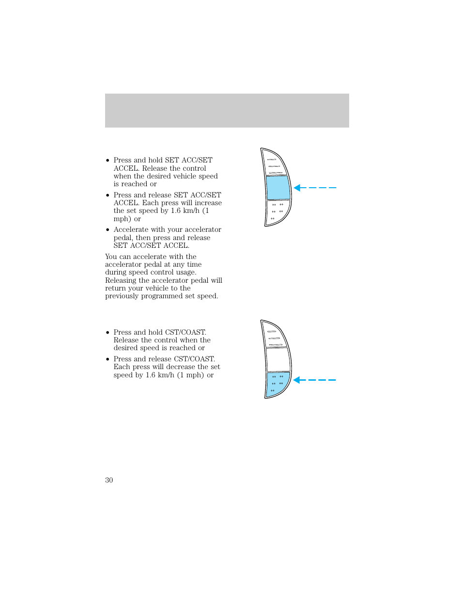 Controls and features | FORD 1998 F-150 User Manual | Page 30 / 219