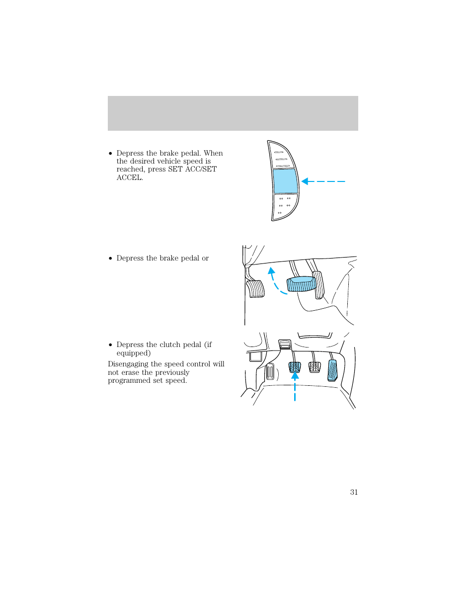 Controls and features | FORD 1998 F-150 User Manual | Page 31 / 219