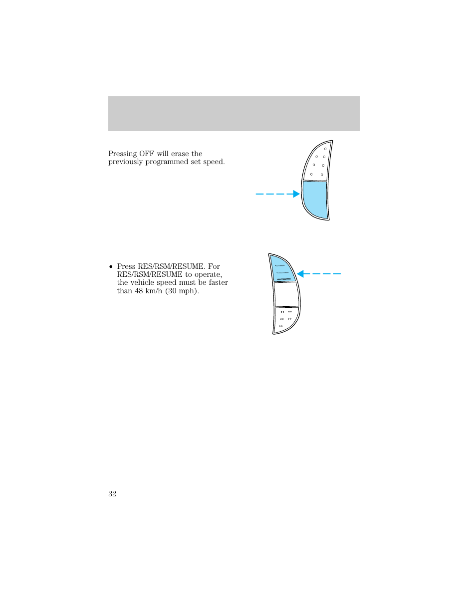 Controls and features | FORD 1998 F-150 User Manual | Page 32 / 219