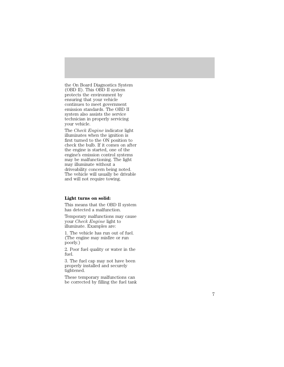 Instrumentation | FORD 1998 F-150 User Manual | Page 7 / 219