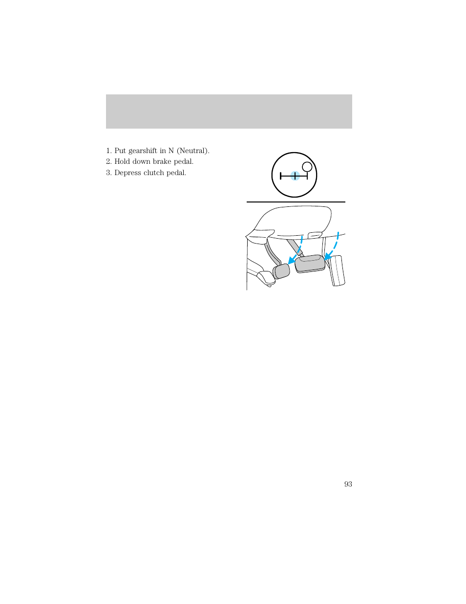 Driving | FORD 1998 F-150 User Manual | Page 93 / 219