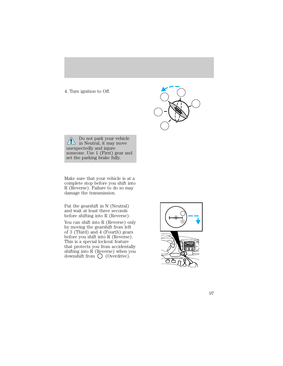 Driving | FORD 1998 F-150 User Manual | Page 97 / 219