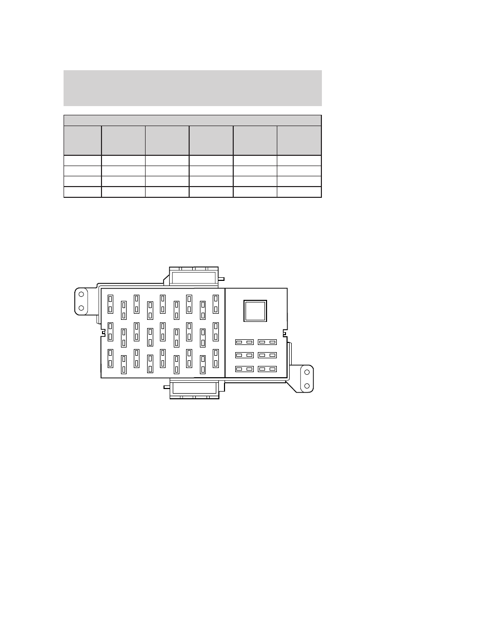 Passenger compartment fuse panel, Roadside emergencies | FORD 2006 Crown Victoria User Manual | Page 188 / 272