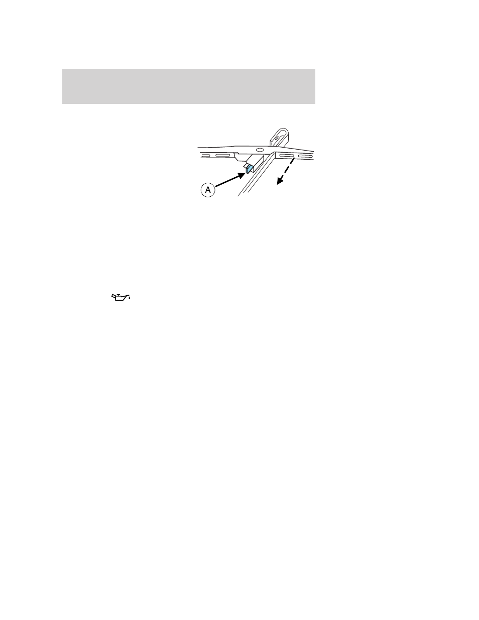 Changing the wiper blades, Engine oil, Checking the engine oil | Maintenance and specifications | FORD 2006 Crown Victoria User Manual | Page 224 / 272