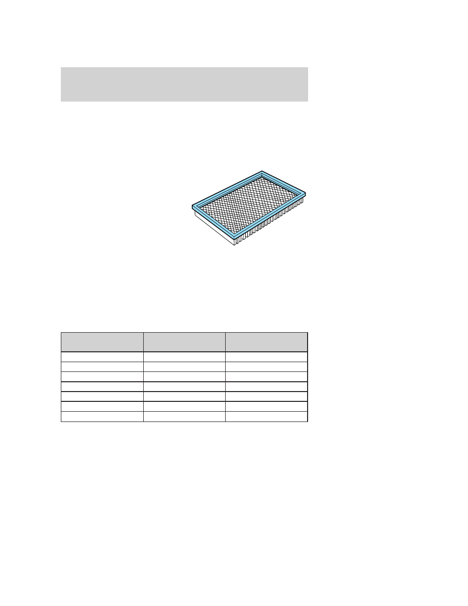 Changing the air filter element, Motorcraft part numbers, Air filter(s) | Part numbers, Maintenance and specifications | FORD 2006 Crown Victoria User Manual | Page 251 / 272