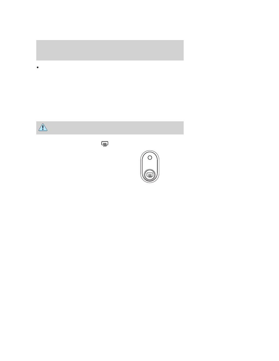 Rear window defroster, Climate controls | FORD 2006 Crown Victoria User Manual | Page 39 / 272