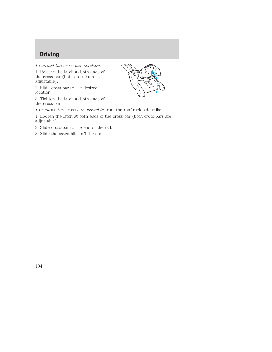 Driving | FORD 2000 Excursion User Manual | Page 134 / 232