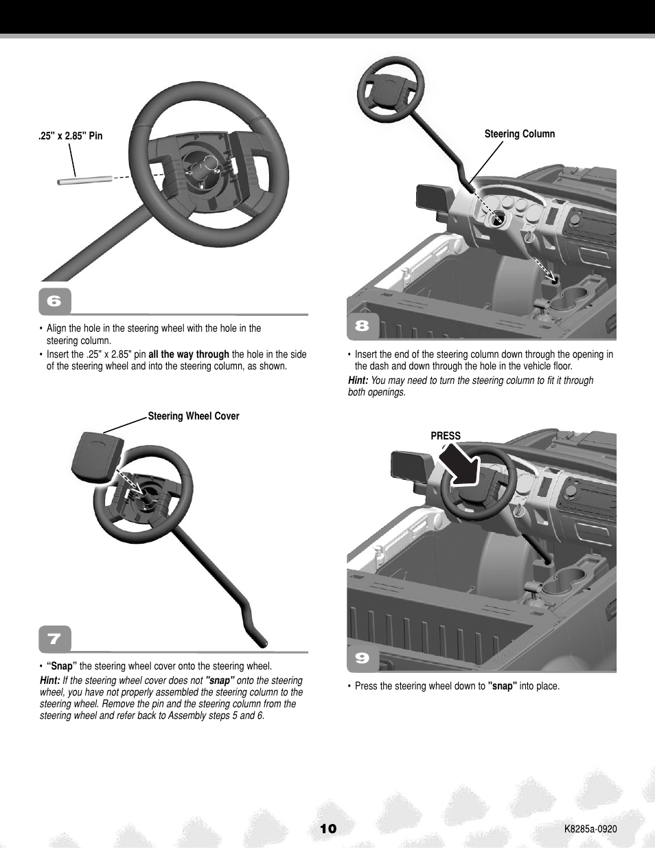 FORD F-150 K8285 User Manual | Page 10 / 28