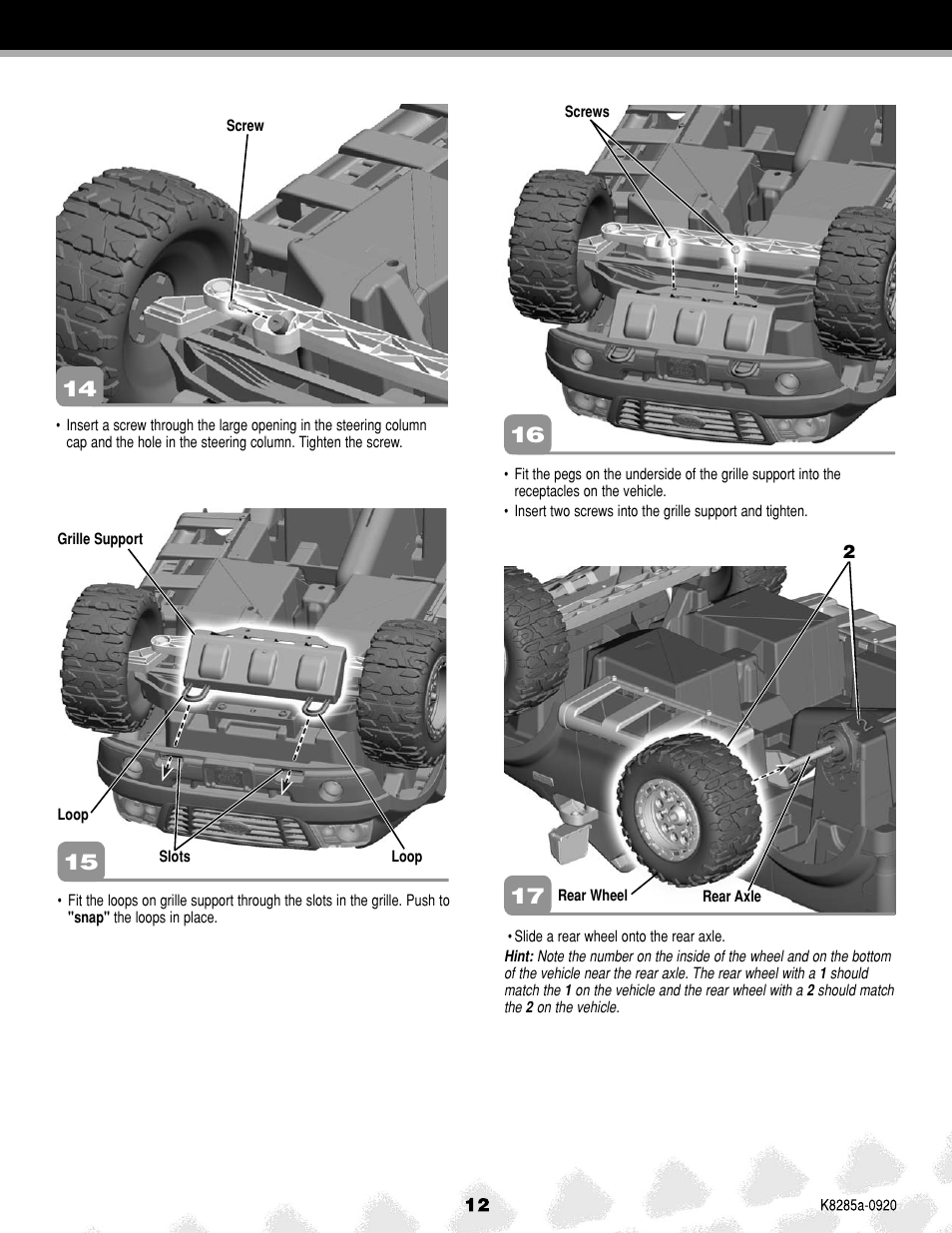 FORD F-150 K8285 User Manual | Page 12 / 28